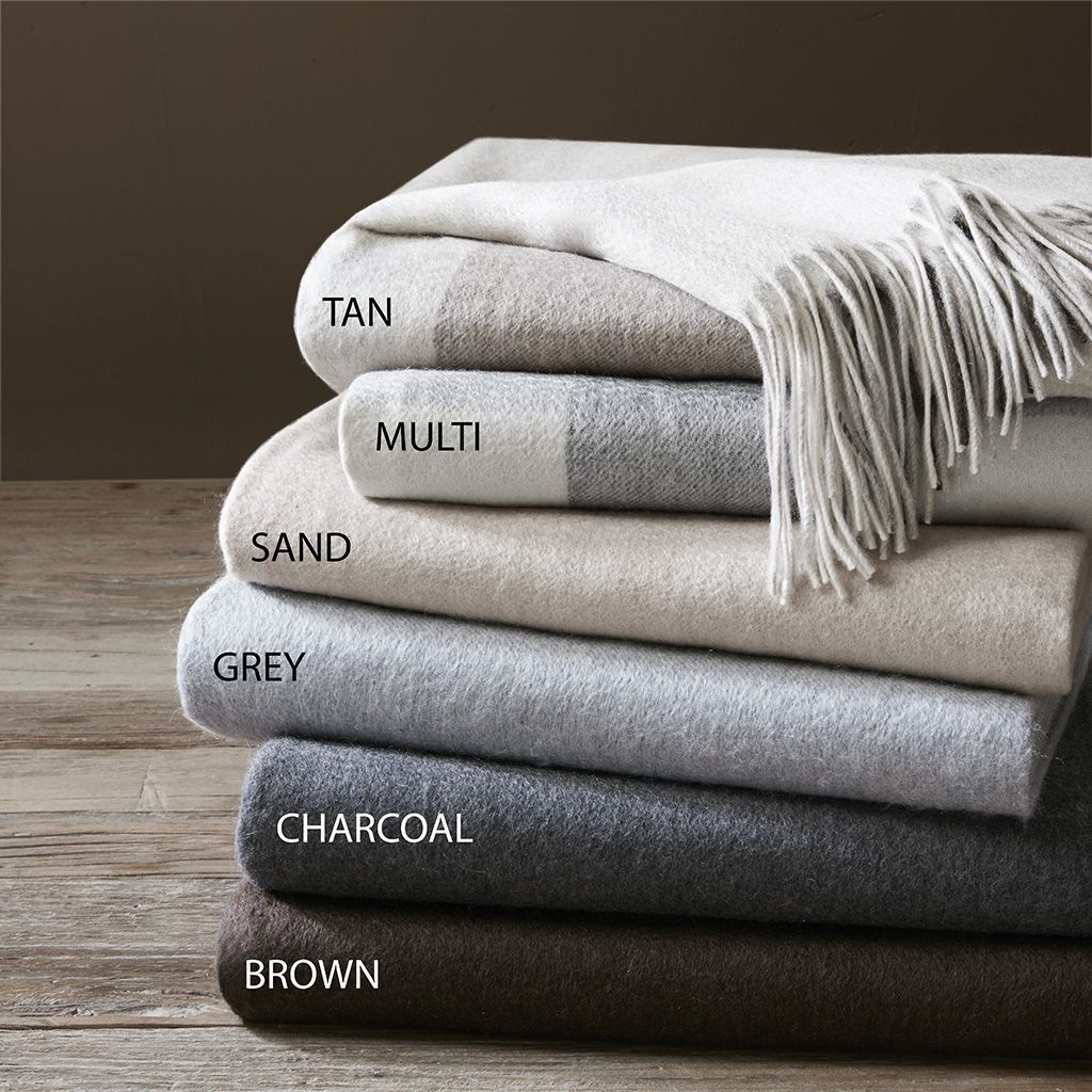 

Madison Park Signature - Cashmere Throw - Grey - 50x60