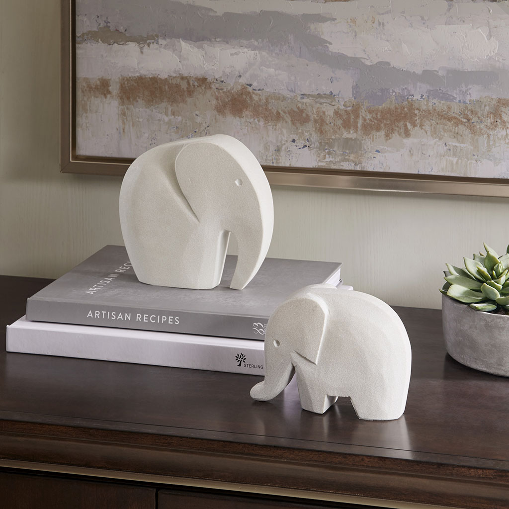 

Madison Park - Elephant Decor - Grey - Small