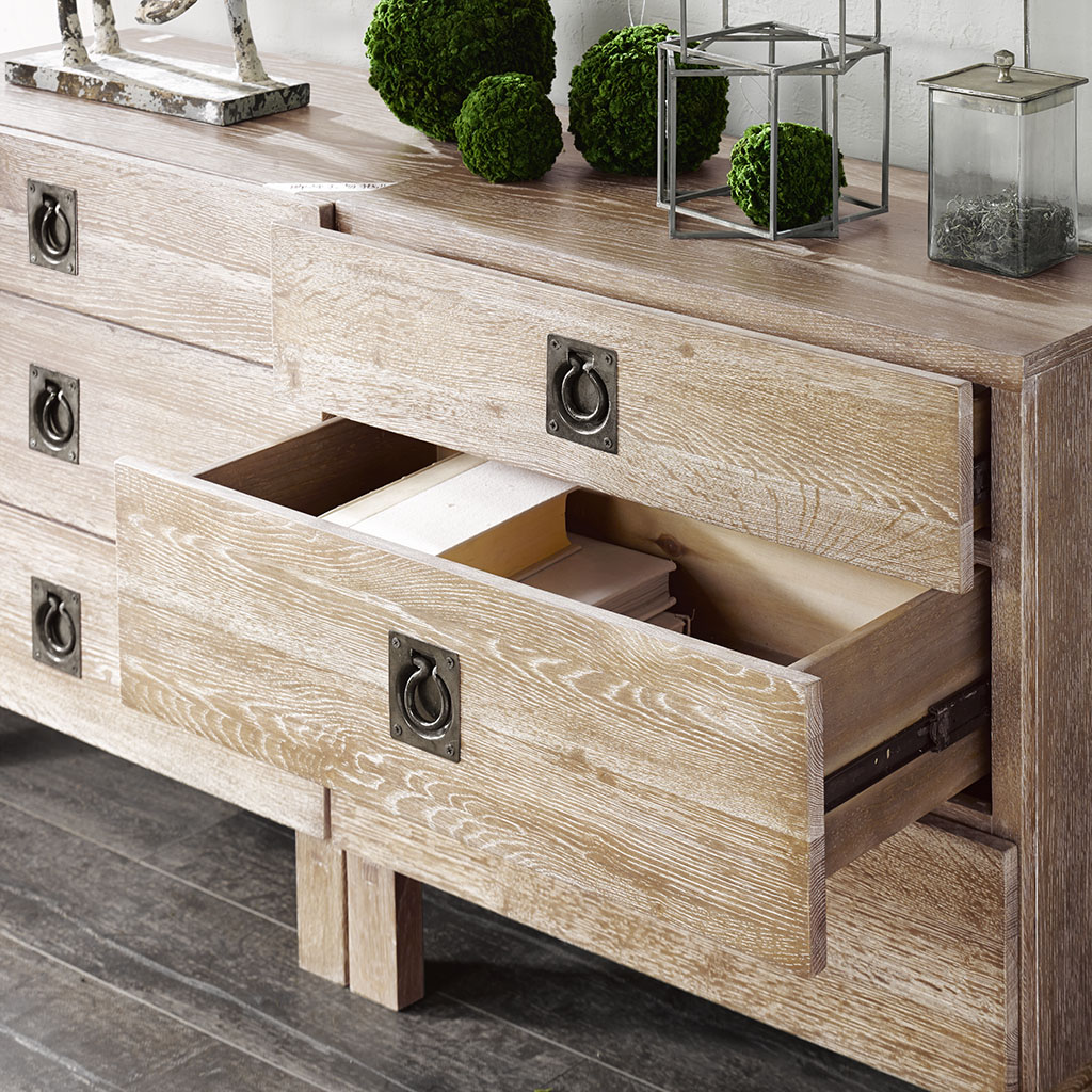 

INK+IVY - Oaktown Dresser - Reclaimed Grey - See below
