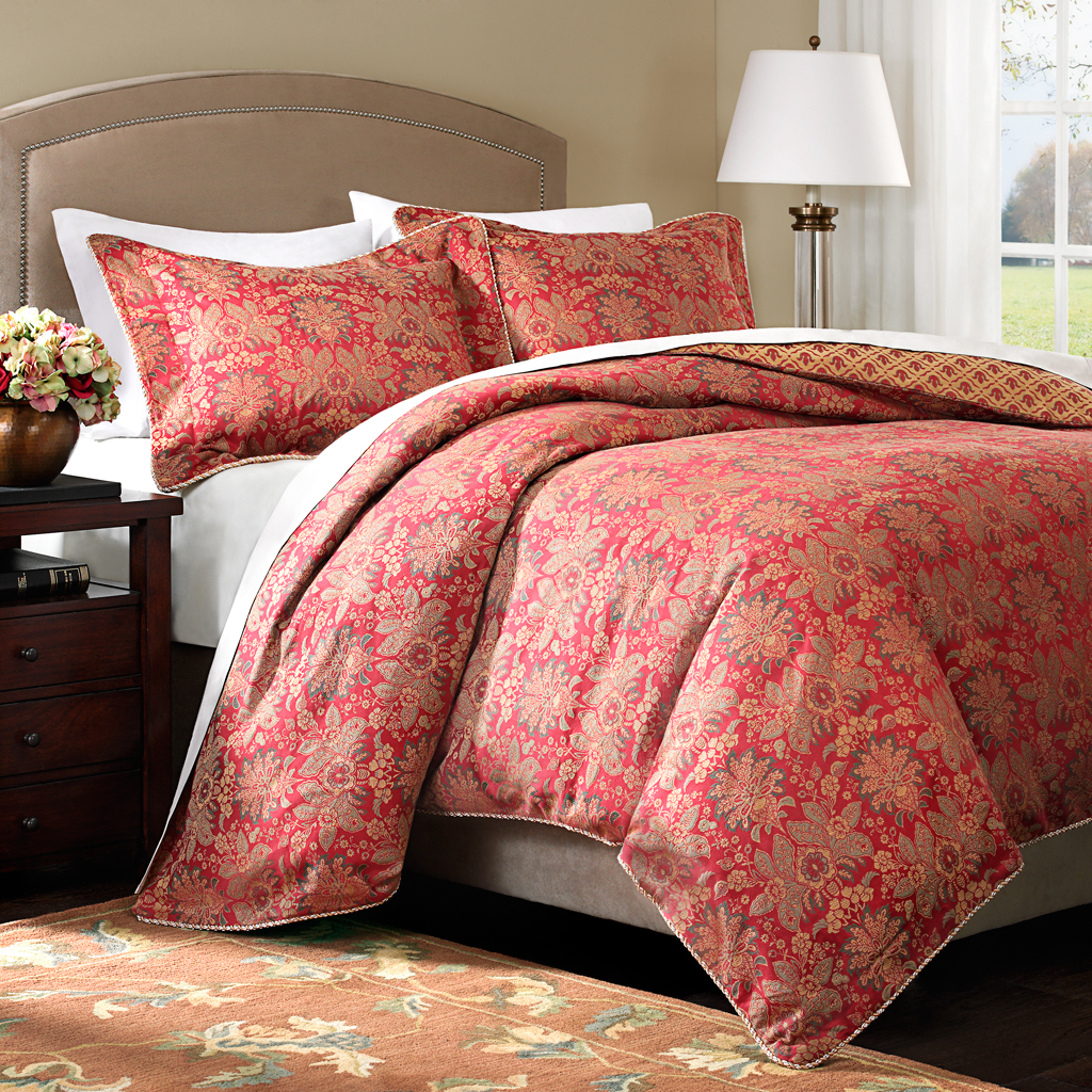 

Avenue 8 - Rebecca Floral 3 Piece Duvet Cover Set - Multi - Full/Queen