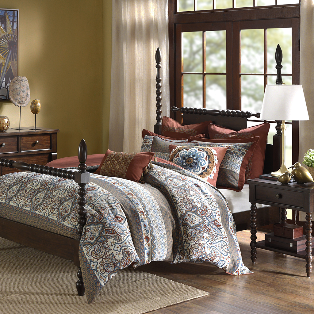 

Madison Park Signature - Antiquity Comforter Set - Spice - Queen