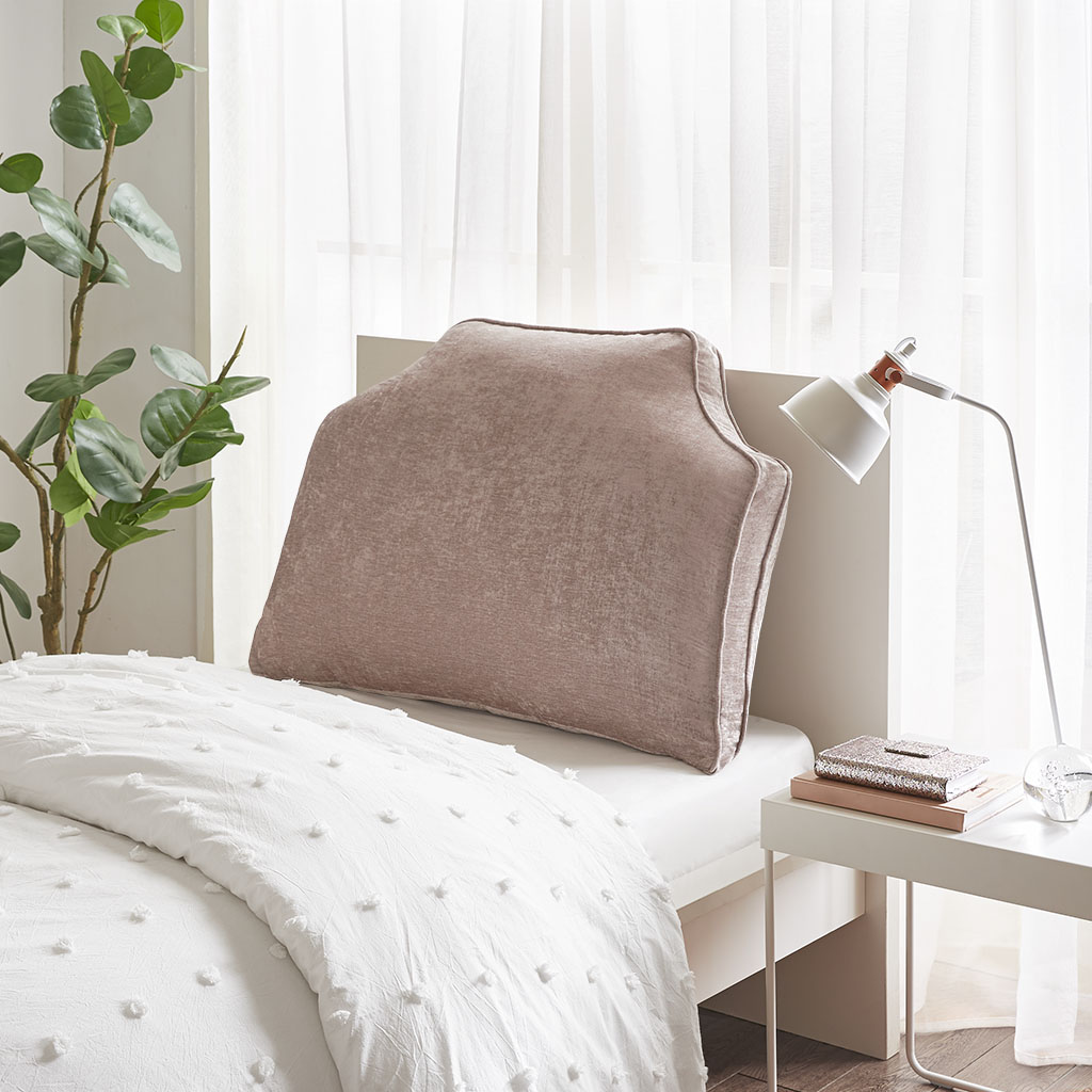 

Intelligent Design - Luxe Chenille Headboard Pillow - Blush - 34"W x 26"H x 2"D