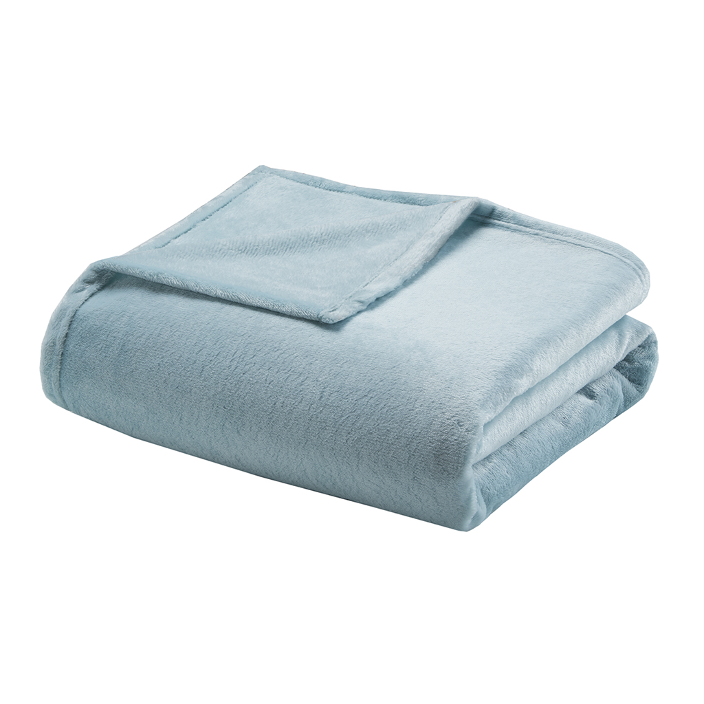 

Madison Park - Microlight Blanket - Blue - Twin