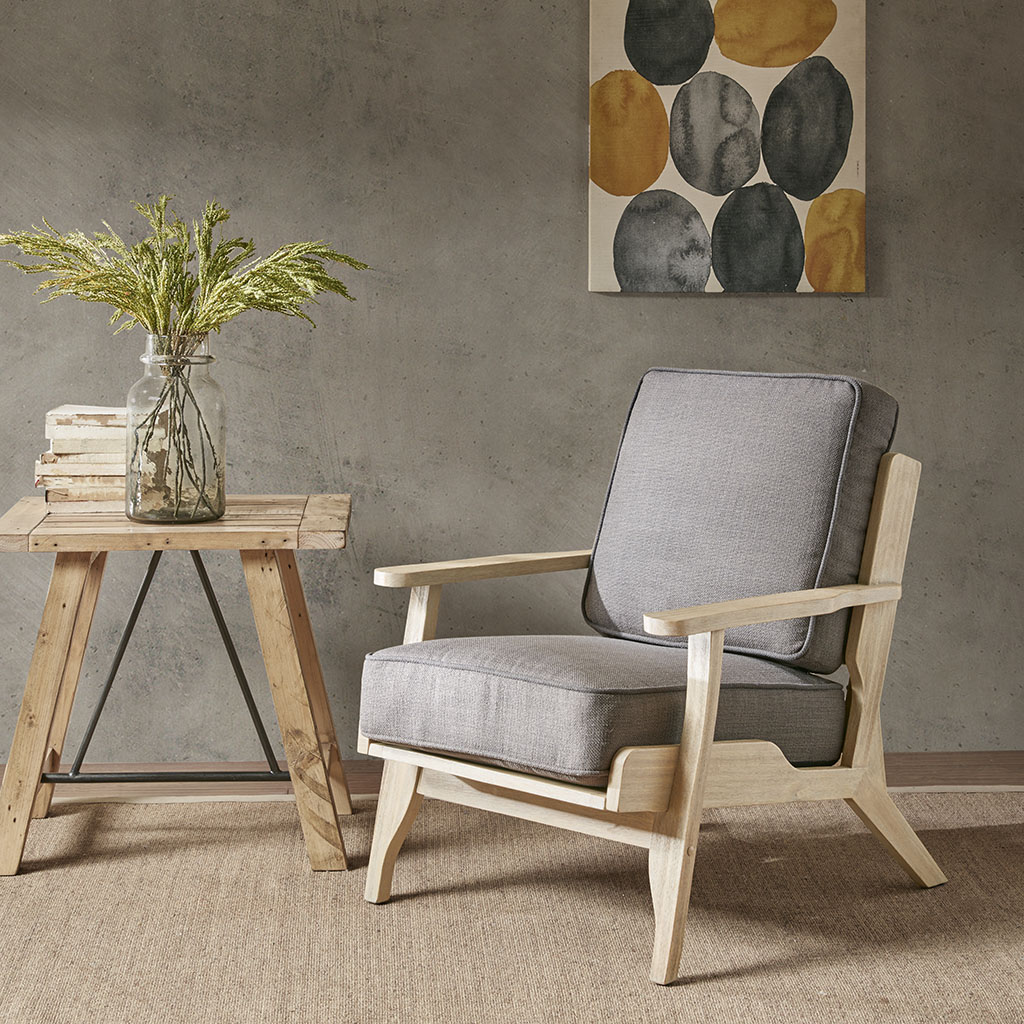 

INK+IVY - Malibu Accent Chair - Dark Gray - See below