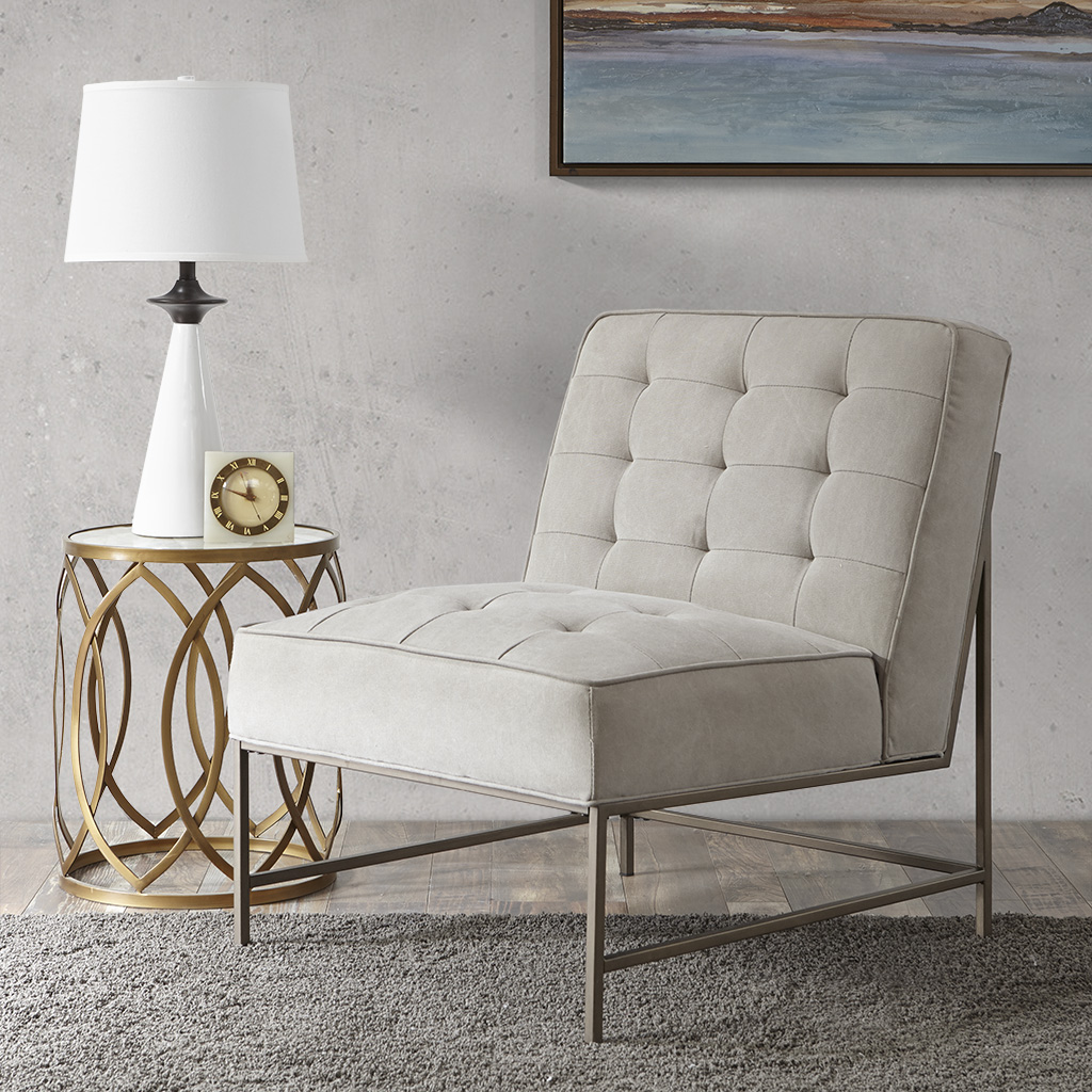 

Madison Park - Warren Accent Chair - Taupe - See below