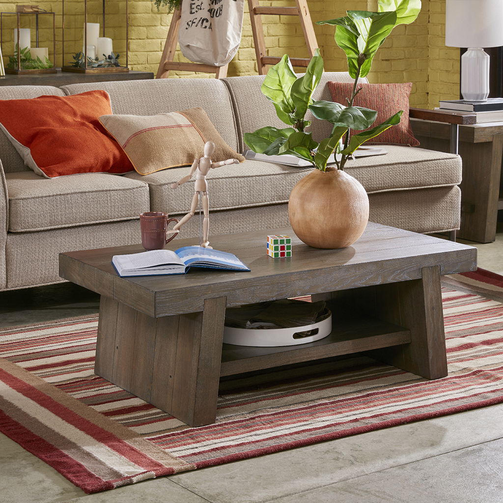 

INK+IVY - Westwood Coffee Table - Reclaimed Grey - See below